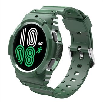 AHASTYLE WG67 kestävä urheilukotelo rannekkeella, joka on yhteensopiva Samsung Galaxy Watch4 44 mm:n kanssa, pehmeä TPU-rannekellon rannehihnan puskurin suoja