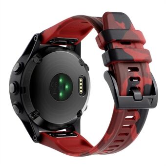 Naamiokuvioitu kelloranneke Garmin Fenix ​​7/6, 22 mm Quick