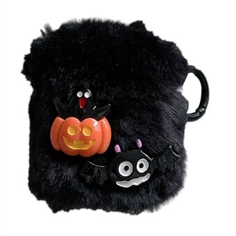 Apple AirPods langaton latauskotelolla (2019) / AirPods latauskotelolla (2019) / (2016) Kotelon Halloween Kurpitsa Lepakko Fluffy TPU Suojus