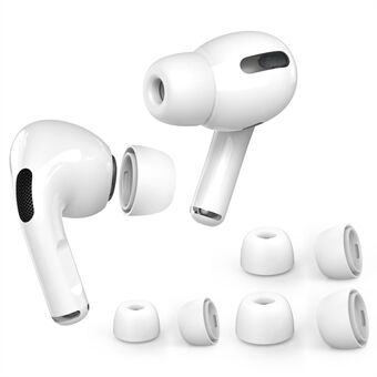 AHASTYLE PT99- Pro-1 Kolmen parin kuulokekärjen korvaaminen Apple AirPods Pro / AirPods Pro 2 silikoni Bluetooth-kuulokemikrofonille, koko: S+M+L