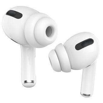 AHASTYLE PT99-2 3 parin silikoninen kuulokekorkki AirPods Pro / AirPods Pro 2 pehmeälle ja mukavalle korvasuuttimelle, koko: S+M+L