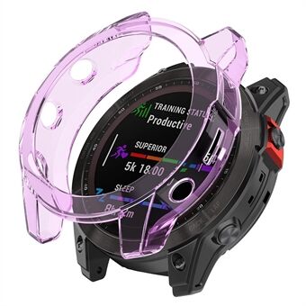 Garmin Fenix 7X / 7X Solar Transparent TPU -kellokotelon suojakuorelle