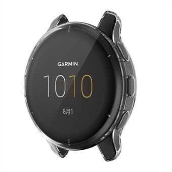 Garmin Venu2 Plus Täyspeittoiselle 43mm TPU Smart Watch -kehykselle Scratch suojakotelo - läpinäkyvä