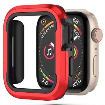 Apple Watch Series 4/5/6 40mm / SE 40mm / SE (2022) 40mm 2 in 1 alumiiniseosrunko + TPU-puskurikellokotelo Iskunkestävä suojakuori - Multi