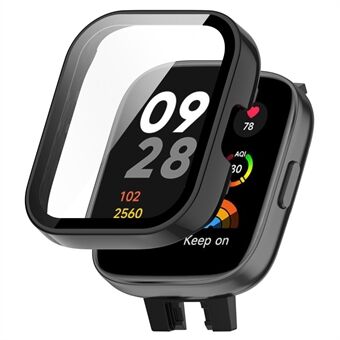 Xiaomi Redmi Watch 3 PC Suojakuorelle karkaistulla lasilla näytönsuojalla Smart Watchin putoamisen estävä kansi