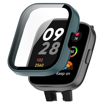 Xiaomi Redmi Watch 3 PC Suojakuorelle karkaistulla lasilla näytönsuojalla Smart Watchin putoamisen estävä kansi