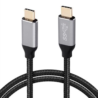 80 cm USB C -kaapeli tukee Thunderbolt 3 nopeaa latausta 10 Gbps tiedonsiirtotyypin C johtoa