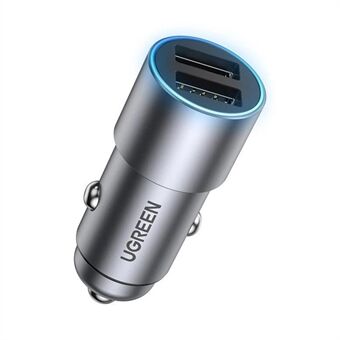 UGREEN 50592 24W Dual USB -porttinen matkapuhelimen autolaturi latausadapteri