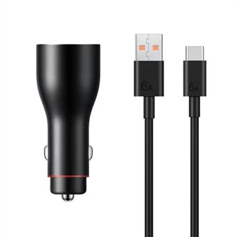 HUAWEI P0006 Super-nopea autolaturi 66W Max autolaturi kahdella USB-A ulostuloportilla