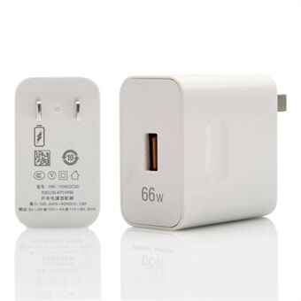 66W nopeasti lataava USB seinälaturi virtalähde Huawei Mate 40/P40 Pro/nova 8 SE - CN- pistoke