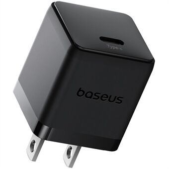 BASEUS Palm USB-C yksittäinen portti 20W pikalaturi US-pistoke seinälataussovitin