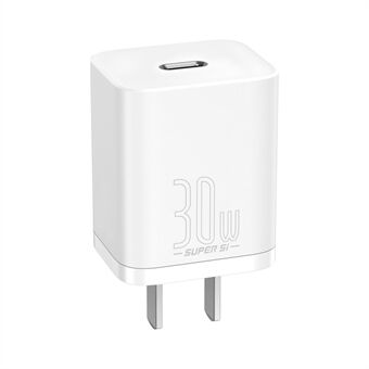 BASEUS Super Si Series Pikalaturi Type-C 30W CN Plug Seinälaturi