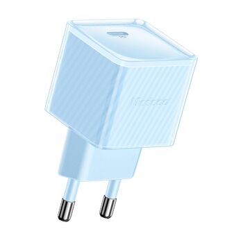 MCDODO CH-377-MDD EU Plug 20W GaN Yksi Type-C PD-seinälaturi Palonkestävä PC-virtalähde