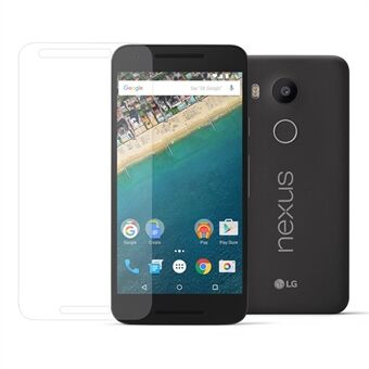 0,3 mm panssarilasi - karkaistu lasi - LG Nexus 5X (Arc Edge)