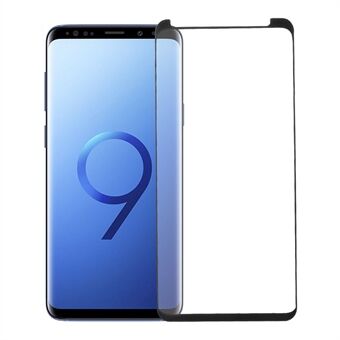 Koko näytön suojus Täysliimainen karkaistu lasi-suojakalvo Samsung Galaxy S9 + SM-G965 -puhelimelle