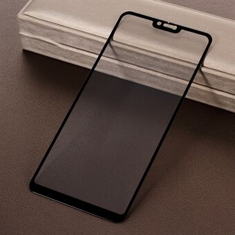 Silkkipaino Suojakotelo karkaistulle lasille - Xiaomi Xiaomi Redmi Note 6 Pro Pro - Musta