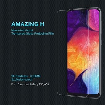 NILLKIN Amazing H räjähdyssuojattu panssarilasi - Samsung Galaxy A50 / A30