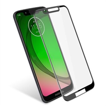 IMAK Pro + Täysikokoinen räjähdyssuojattu karkaistu lasinen näytönsuoja Motorola Moto G7 Play -sovellukseen (EU-versio)