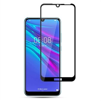 AMORUS Full Glue Silk Printing Karkaistu lasi koko näytönsuoja Huawei Y6s (2019)/Y6 (2019, ilman sormenjälkitunnistinta)/Honor 8A:lle