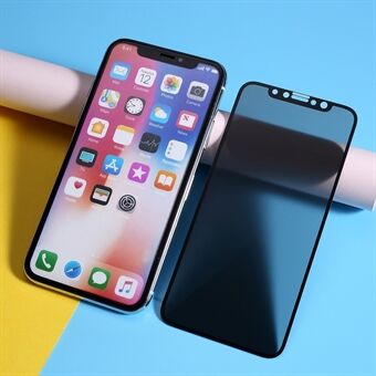 RURIHAI Matte Peep Anti-Peep Täysikokoinen panssarilasi - iPhone 11 Pro Max (2019) / XS Max 6,5 tuumaa