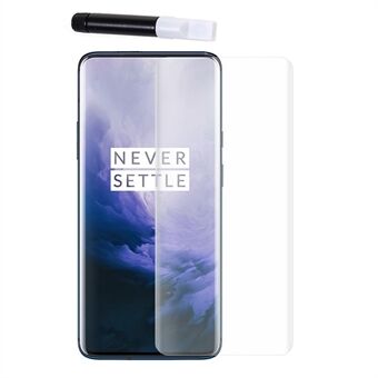 RURIHAI 3D-liimainen UV-nestemäinen karkaistu lasinen näytönsuoja OnePlus 7 Pro / 7T Pro