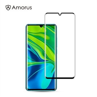 AMORUS 3D-kaareva panssarilasi [sivuliima] - Xiaomi Mi CC9 Pro/ Mi Note 10