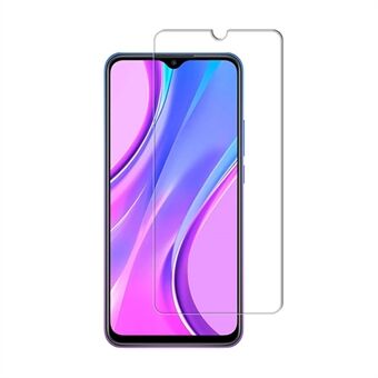 Varten Xiaomi Redmi 9C karkaistu lasinen näytönsuoja 0.3mm Arc Edge räjähdyssuojakalvo