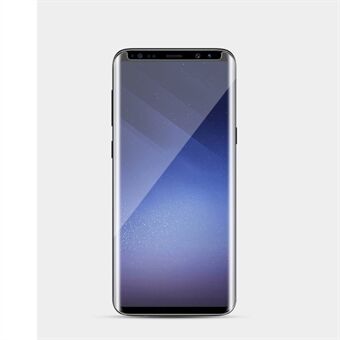 MOCOLO 3D kaareva [UV-valonsäteily] karkaistu lasi-UV-kalvo Samsung Galaxy S9 + G965 / S8 + G955 -puhelimelle