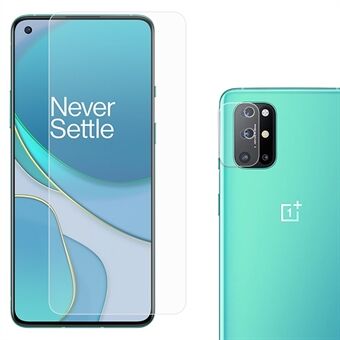 2.5D 9H Arc Edge karkaistu lasi näytönsuoja linssikalvolla OnePlus 8T:lle