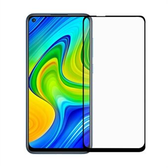 Koko näytön karkaistu lasi näytönsuojakalvo (Full Glue) Xiaomi Redmi Note 9 5G:lle