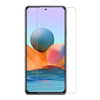 Suuri läpinäkyvyys Erittäin ohut 0,3 mm: n räjähdyssuojattu kaaren Edge panssarilasi - Xiaomi Redmi Note 10 Pro