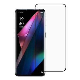 RURIHAI 0,26 mm: n täysliimainen täysikokoinen karkaistu lasinen näytönsuoja Oppo Find X3 / X3 Pro