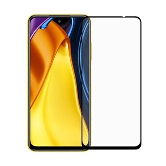 Ultra kirkas räjähdyssuojattu karkaistu lasikalvo musta reunat Full Glue näytönsuoja Xiaomi Redmi Note 10 5G / Poco M3 Pro 4G / Poco M3 Pro 5G