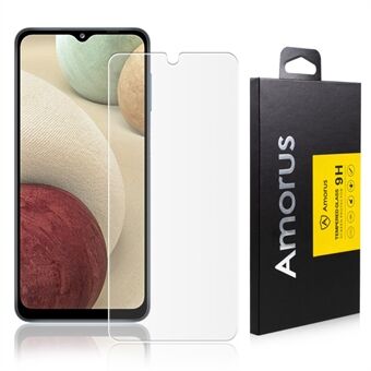 AMORUS Ultra kirkas karkaistu lasi näytönsuojakalvo Samsung Galaxy A12:lle