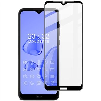 IMAK Pro + Full HD kirkas 9H Scratch Täysin liimattu karkaistu lasikalvo Nokia C30 -puhelimelle