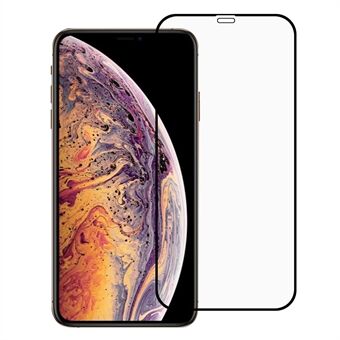 Silkkipainatus karkaistu lasi koko näytön kokoliima 9H antistaattinen näytönsuojakalvo iPhone 11 / XR 6,1 tuumalle