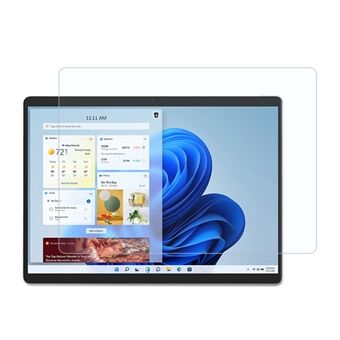 0,3 mm:n Edge Täysi Peitto Vahva Kovuus Kirkas Räjähdyssuojattu karkaistu lasi näytönsuoja Microsoft Surface Pro 8:lle