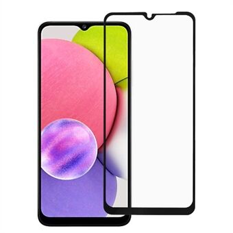 RURIHAI Double Defense Series Full Cover Full Glue HD Clear 2.5D 9H karkaistu lasi näytönsuoja Samsung Galaxy A03s:lle (164.2 x 75.9 x 9.1mm)