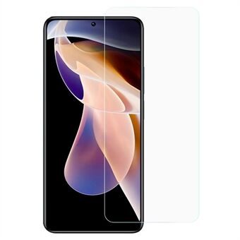 Teräväpiirto 2.5D Arc Edge Räjähdyssuojattu korkea alumiinipii lasinäyttökalvo Xiaomi Redmi Note 11 Pro / Note 11 Pro +