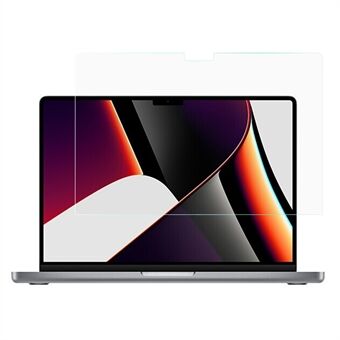 HD Clear Täyspeittävä Täysi liima suorat reunat Räjähdyssuojattu karkaistu lasi näytönsuoja Macbook Pro 16 tuumaa