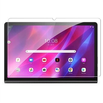 HD Full Screen 9H Hardness Kosketusherkkä suorareunainen karkaistu lasikalvo Lenovo Yoga Tab 11:lle