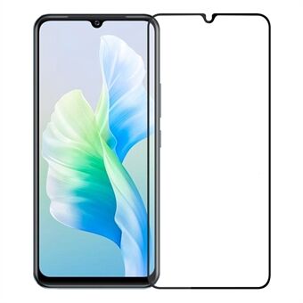 PINWUYO karkaistu lasi näytönsuoja vivo V23e 4G / 5G, HD Clarify Full Cover Full Glue Räjähdyssuojattu 2.5D Arc Edge Guard Film