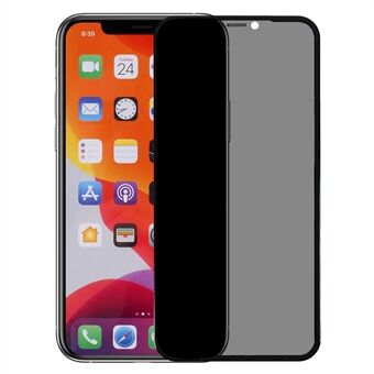 IPhone 11 / XR 6,1 tuuman Anti- Spy HD Scratch Full Coverage Matta Full Glue Silkkitulostus Karkaistu lasi näytönsuojakalvo pölytiivisellä verkkolla