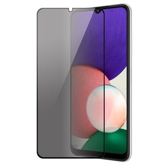 HAT- Prince Samsung Galaxy A22 5G (EU-versio) 28 asteen Spy ja häikäisynesto Täyskansi Täysi liima karkaistu lasi näytönsuoja