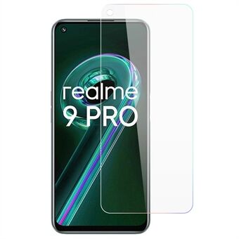 Realme 9 Pro tahroja estävälle 0,3 mm Edge rikkoutumatonta näytönsuojaa HD Ultra-ohut karkaistu lasikalvosuoja