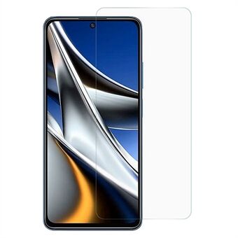 Xiaomi Poco X4 Pro 5G Anti-Explosion Scratch matkapuhelimen näyttökalvo 2.5D Arc Edge HD kirkas karkaistu lasi näytönsuoja