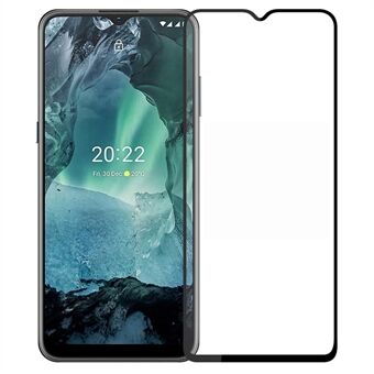 PINWUYO JK Tempered Glass Film Series-2 Nokia G21 / G11 koko näytön suojus Iskunkestävä Räjähdyssuojattu Full Glue puhelimen näytön kalvosuoja