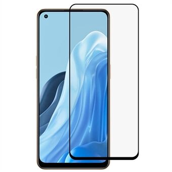 For Oppo Find X5 Lite Full Covering Puhelimen näytönsuoja Silkkipainatus Karkaistu lasi Pölynesto Täysliimakalvo