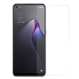 Räjähdyssuojattu karkaistu lasikalvo Oppo Reno8 5G:lle, 0,3 mm Arc Edge High Transparency Näytönsuoja