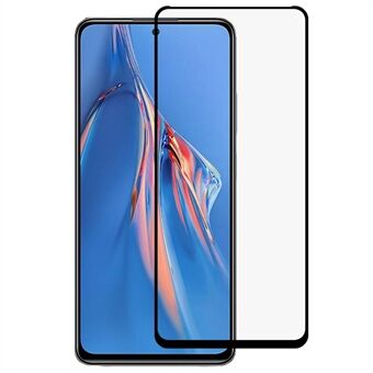 Xiaomi Redmi Note 11E Pro 5G 9D Side Glue Silkkitulostus Smooth Tempered Glass Full Coverage Näytönsuojalle